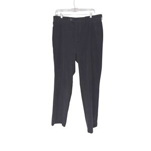 Lauren Ralph Lauren Corduroy Pants Men's Black Office Work Career 36 x 32